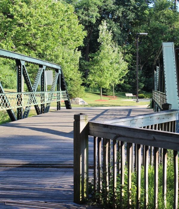 Historic Bridge Park near Affordable Hotels in Battle Creek MI for outdoor exploration